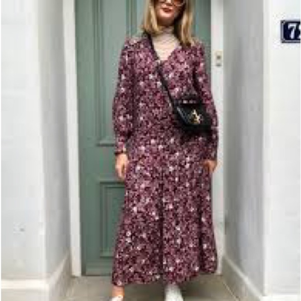 Floral Long Sleeve Dress